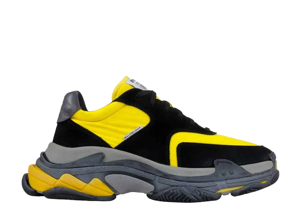 バレンシアガ トリプルS "ブラック/イエロー"