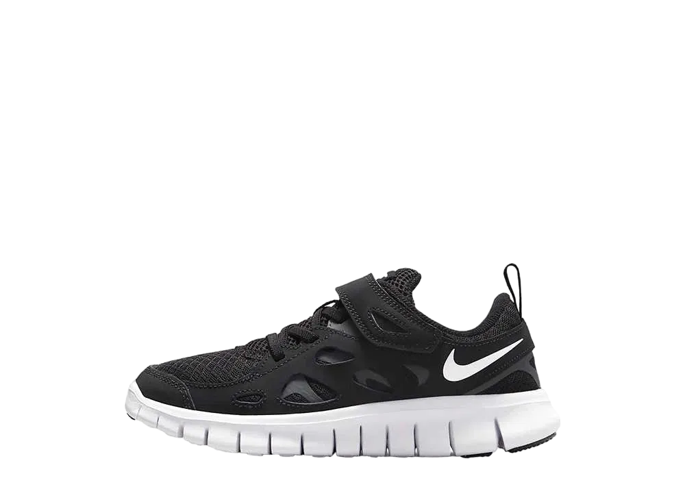 ナイキ PS フリー ラン2 "ブラック/ホワイト/ダークグレー"(キッズ)