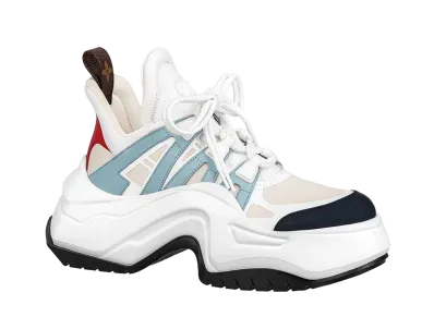 Louis Vuitton Women's LV Archlight 2.0 Platform Sneaker "Blue Gray"