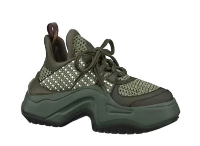 Louis Vuitton Women's LV Archlight 2.0 Platform Sneaker "Green"