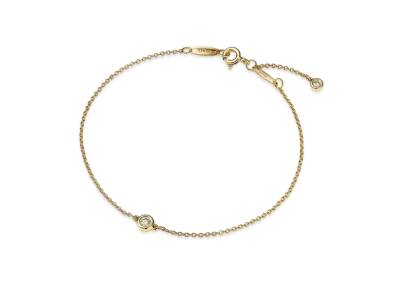 Tiffany & Co. Elsa Peretti Diamonds By the Yard Diamond Bracelet "Yellow Gold"