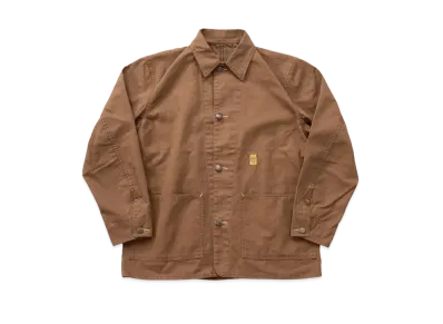 New Manual #014 Head Light Duck Chore Jacket One-Washed "Brown"