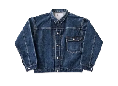New Manual #001 T-Back Denim Jacket "Indigo"