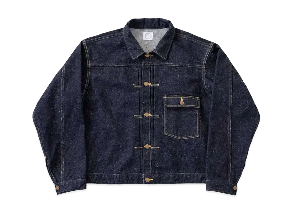 New Manual #003 CH Denim Jacket One-Washed "Washed Indigo"