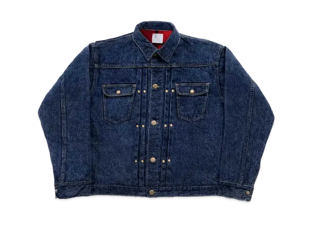 New Manual #007 WR Denim Lining Jacket "Indigo"