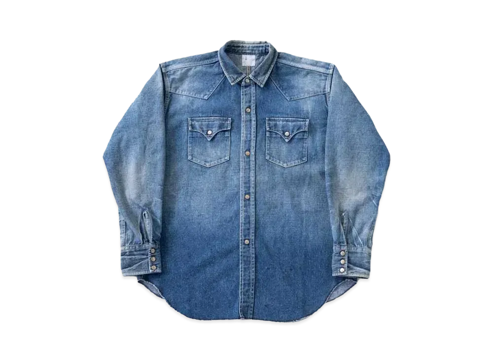 トップス New Manual #005 LV DENIM WESTERN SHIRTS New Manual #005 LV Denim Western Shirts 