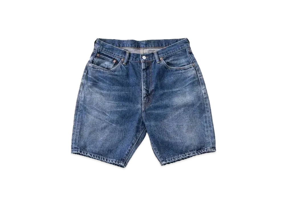 New Manual #004 LV Denim Shorts "Indigo"