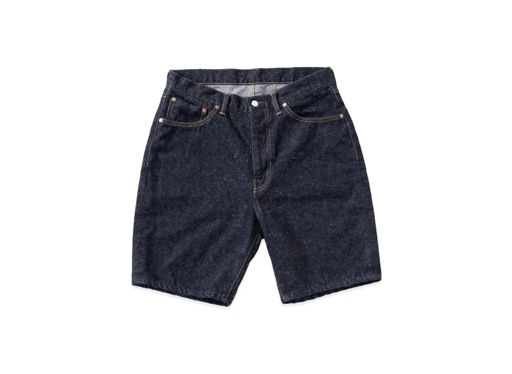 New Manual #004 LV Denim Shorts One-Washed "Washed Indigo"