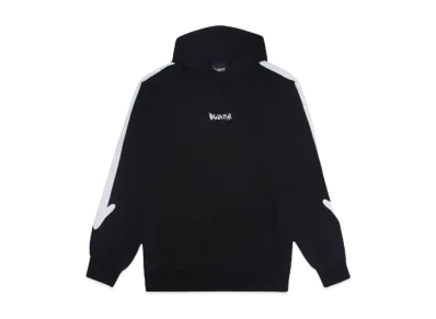 DISCLAIMER DIS MAGLIA UOMO CON CAPPUCCIO IN FEL "NERO"