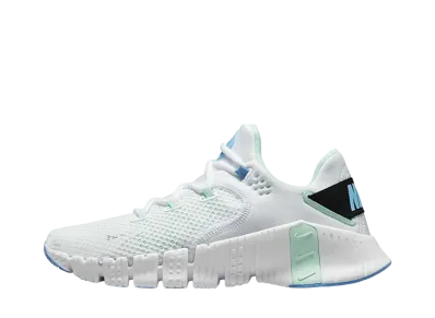 Nike Women's Free Metcon 4 "White/Metallic Silver"