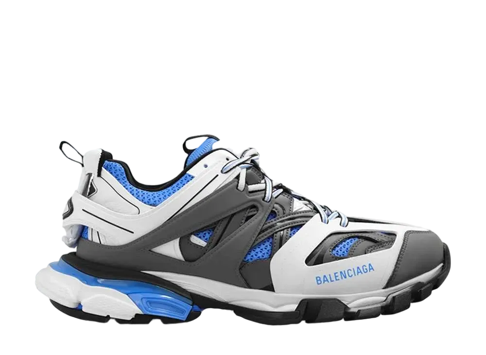 バレンシアガ トラック スニーカー "ホワイト/ブルー/グレー"