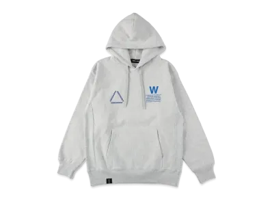 WIND AND SEA W Pullover Fleece Hoodie "Ash"