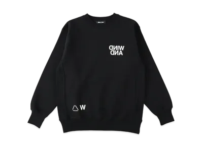 WIND AND SEA W Fleece Crew Neck "Black"