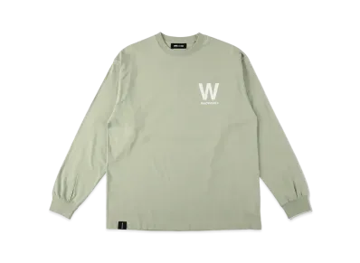 WIND AND SEA Triangle W L/S Tee "S Green"