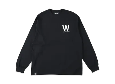 WIND AND SEA Triangle W L/S Tee "Black"