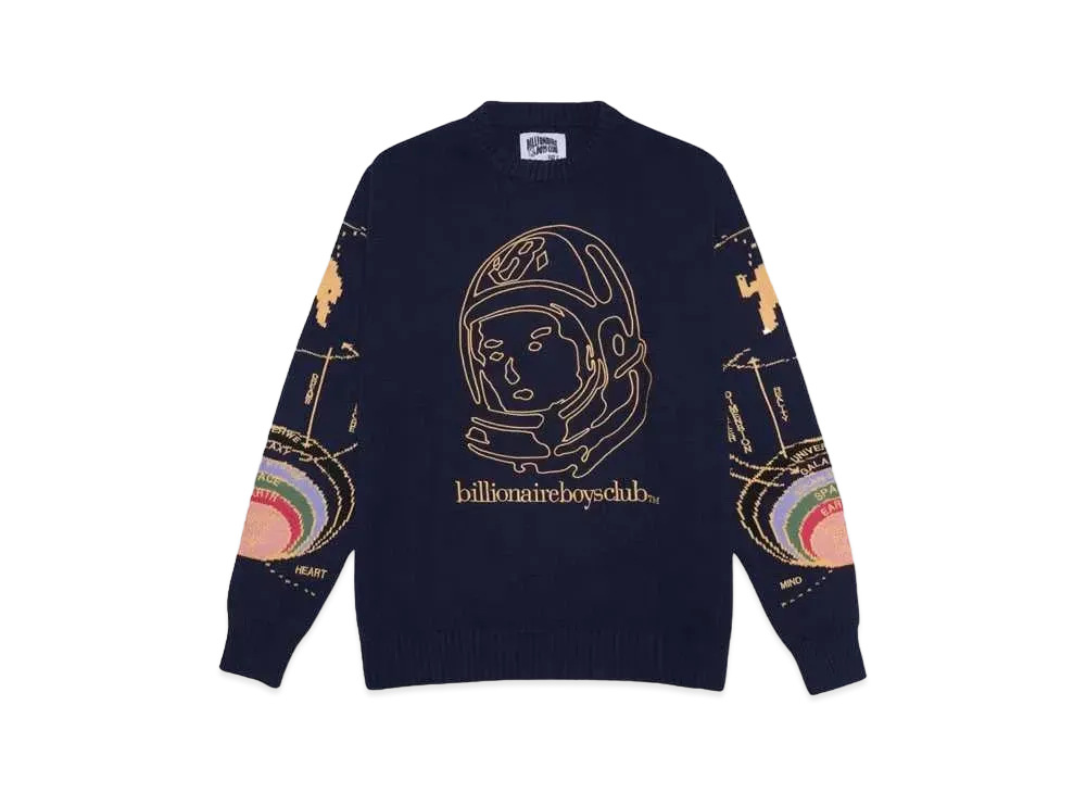 BILLIONAIRE BOYS CLUB BB CYCLES SWEATER "MARITIME"