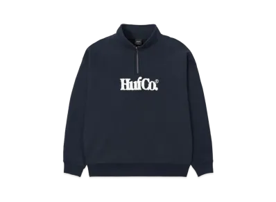 HUF CO Half Zip Fleece (Online Store Only) "Navy"