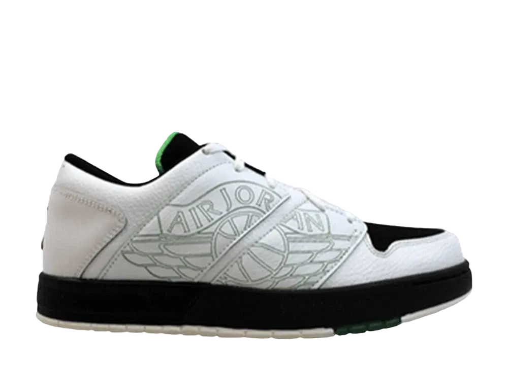 ナイキ ジョーダン ニューレトロ1 ロー "ホワイト/グリーンビーン/ブラック"