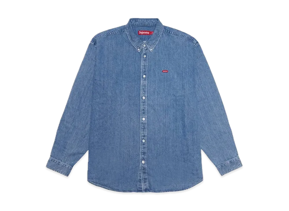 Supreme Small Box Shirt "Denim" (23FW)