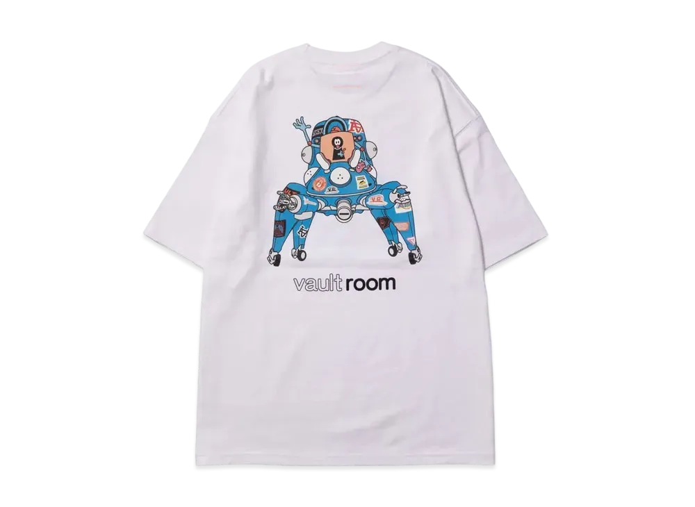TACHIKOMA TEE / WHT vaultroom 攻殻機動隊 タチコマ