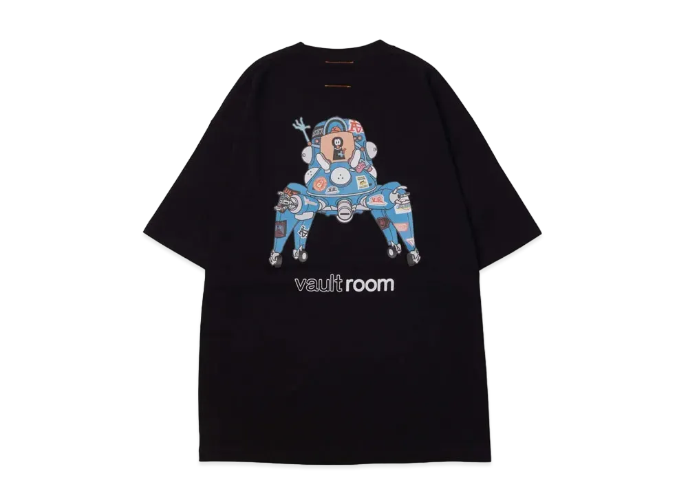VAULTROOM x Ghost in the Shell S.A.C. Tachikoma Tee "Black"