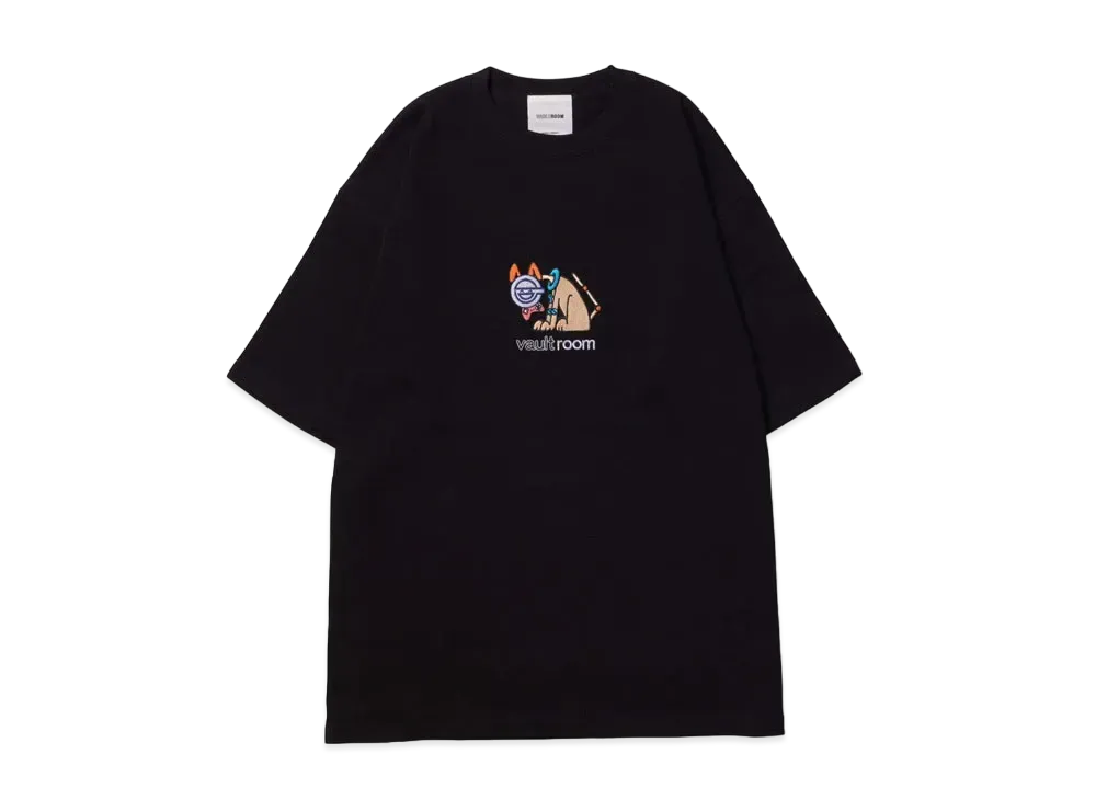 VAULTROOM x Ghost in the Shell S.A.C. Keydog the Laughing Man Tee "Black"
