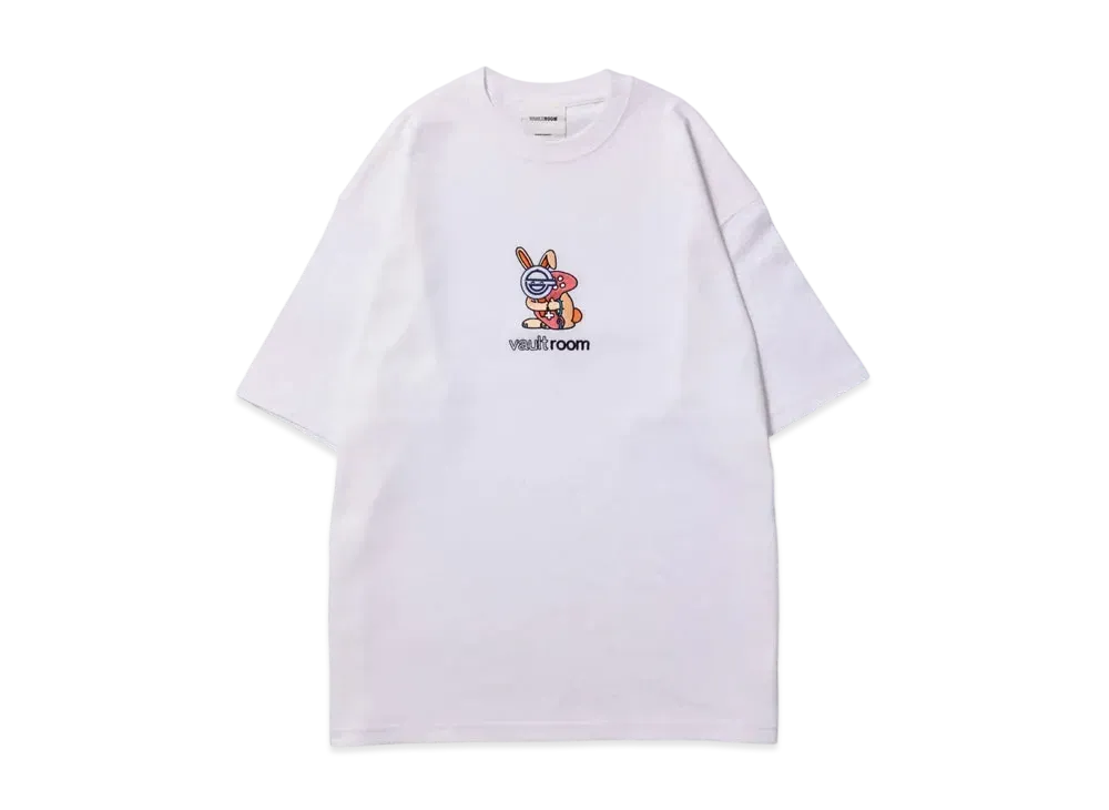 VAULTROOM x Ghost in the Shell S.A.C. Keyrabbit the Laughing Man Tee "White"