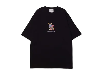 VAULTROOM x Ghost in the Shell S.A.C. Keyrabbit the Laughing Man Tee "Black"