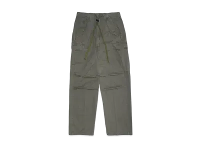 F.M.C.D. CARGO TROUSERS VINTAGE WASH "ORIVE DRAB"