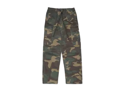 F.M.C.D. CARGO TROUSERS VINTAGE WASH "WOOLAND CAMOUFAGE"