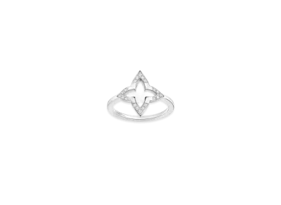 Louis Vuitton Blossom Ring Diamonds "White Gold"