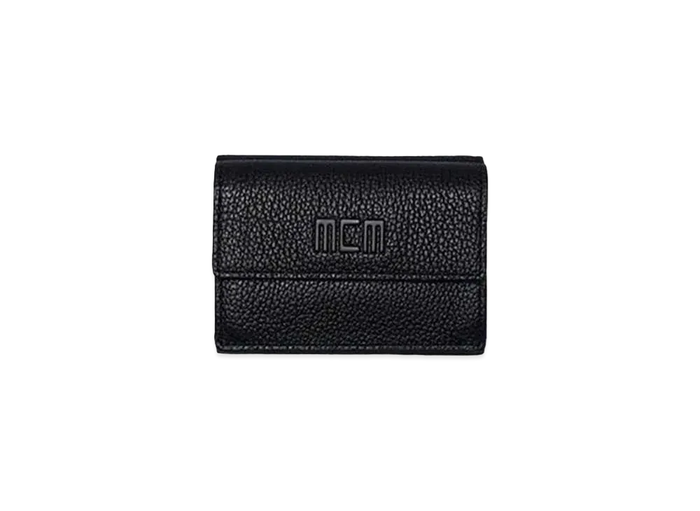 MCM MCM TECH FOLD WALLET MINI "BLACK"