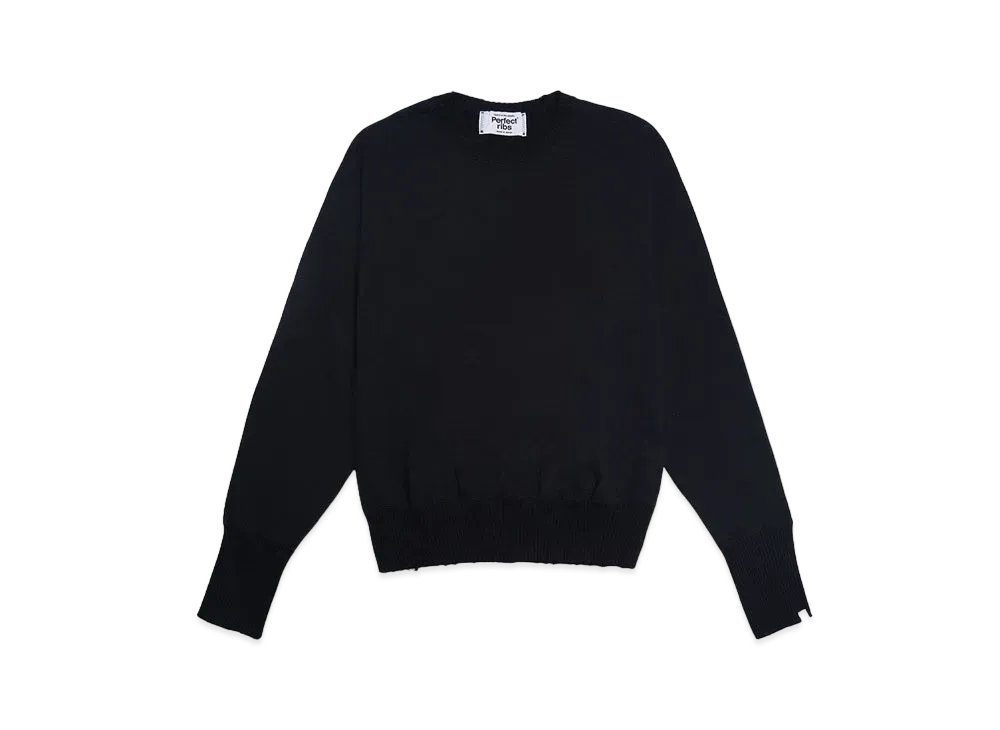 Perfect ribs パーフェクトリブズ ロンT 長袖Tシャツ ブラック 黒 Perfect ribs パーフェクトリブズ ロンT 長袖Tシャツ ブラック 黒