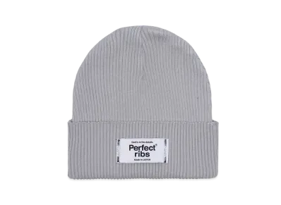 Perfect ribs Rib Beanie Cap "Gray"