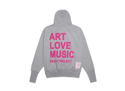 Perfect ribs Basic Zip Hoodie "HeatherGray"