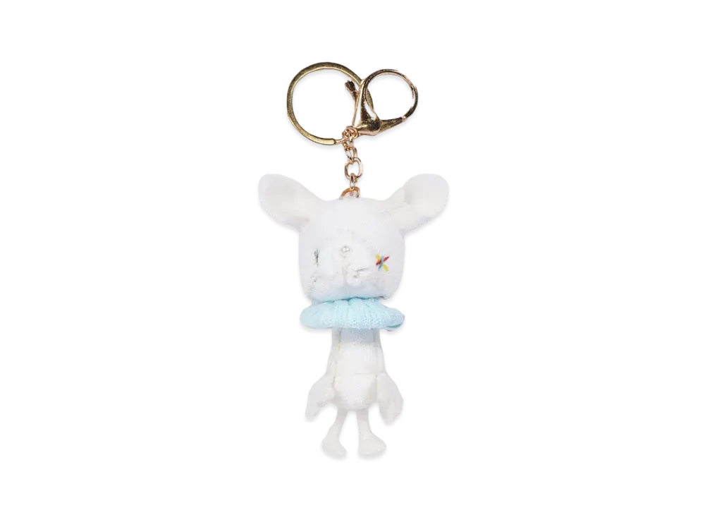 Perfect ribs Rabbit Key Holder "White1"
