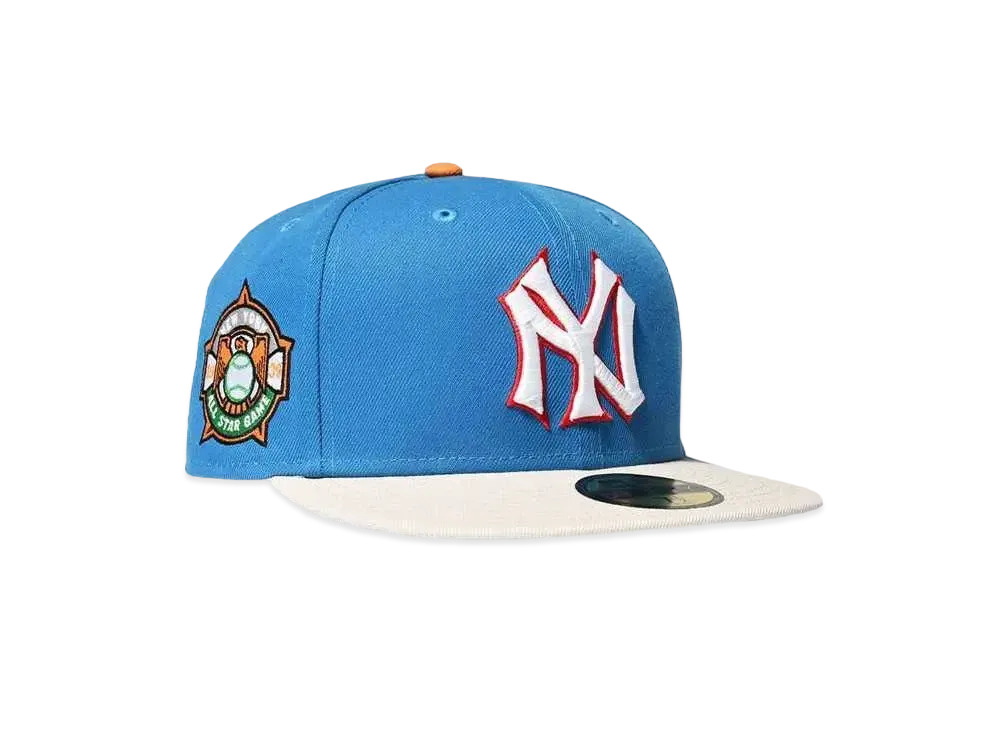 NEW ERA NEWYORK YANKEES 59FIFTY ASG 1939 JUNKIES PACK "RAIN BLUE"