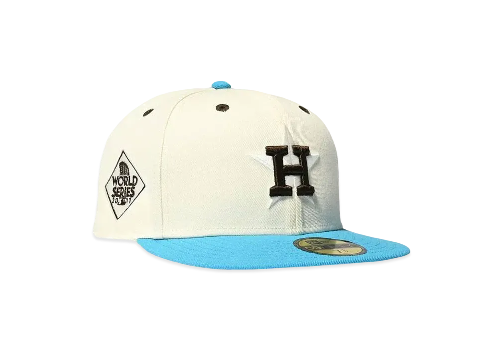 NEW ERA HOUSTON ASTROS WS 2017 59FIFTY JUNKIES PACK "CHROME"