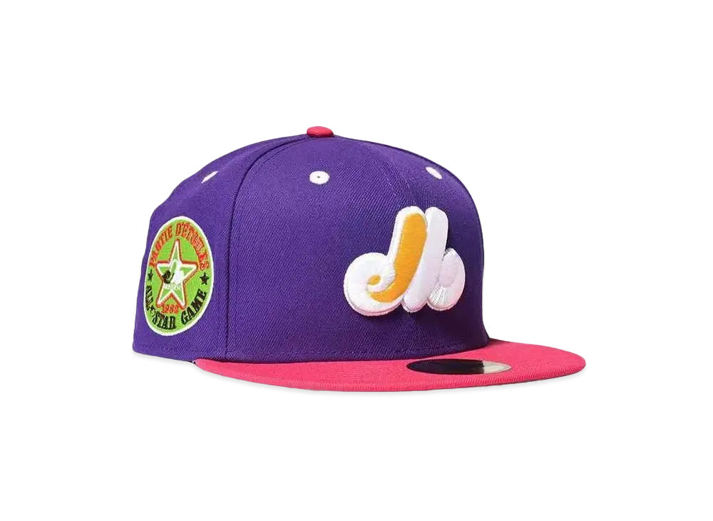 NEW ERA MONTREAL EXPOS ASG 1982 59FIFTY JUNKIES PACK "PURPLE"