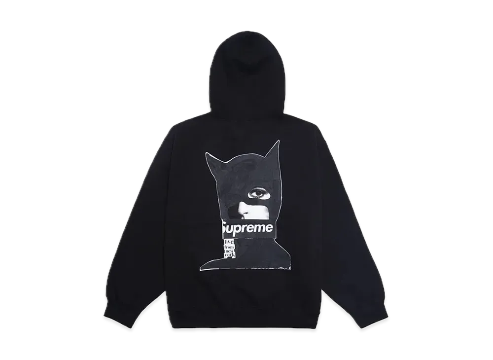 Supreme Catwoman Hooded Sweatshirt "Black"