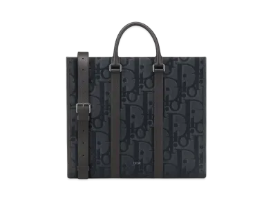 Dior East-West Tote Bag Maxi Dior Oblique Jacquard "Black"
