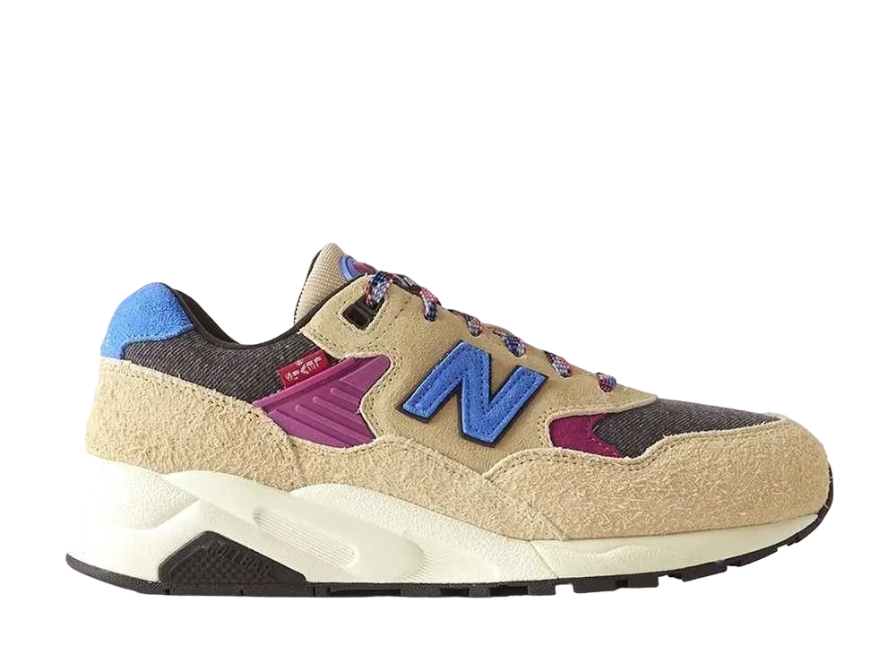 Levi's × New Balance 580 "Beige/Grey/Blue"