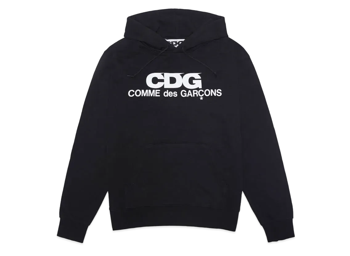 Comme des Garçons HOODED SWEATSHIRT "Black"