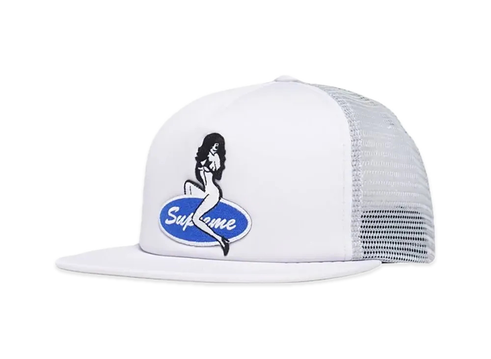 Supreme Pin Up Mesh Back 5-Panel "Grey"