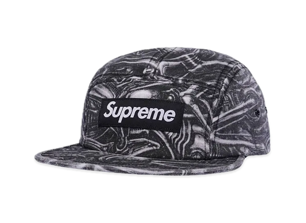 Supreme H.R. Giger Camp Cap "Black"
