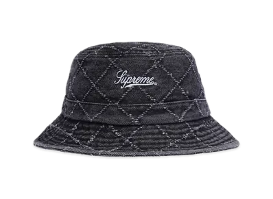 Supreme Punched Denim Crusher "Black"