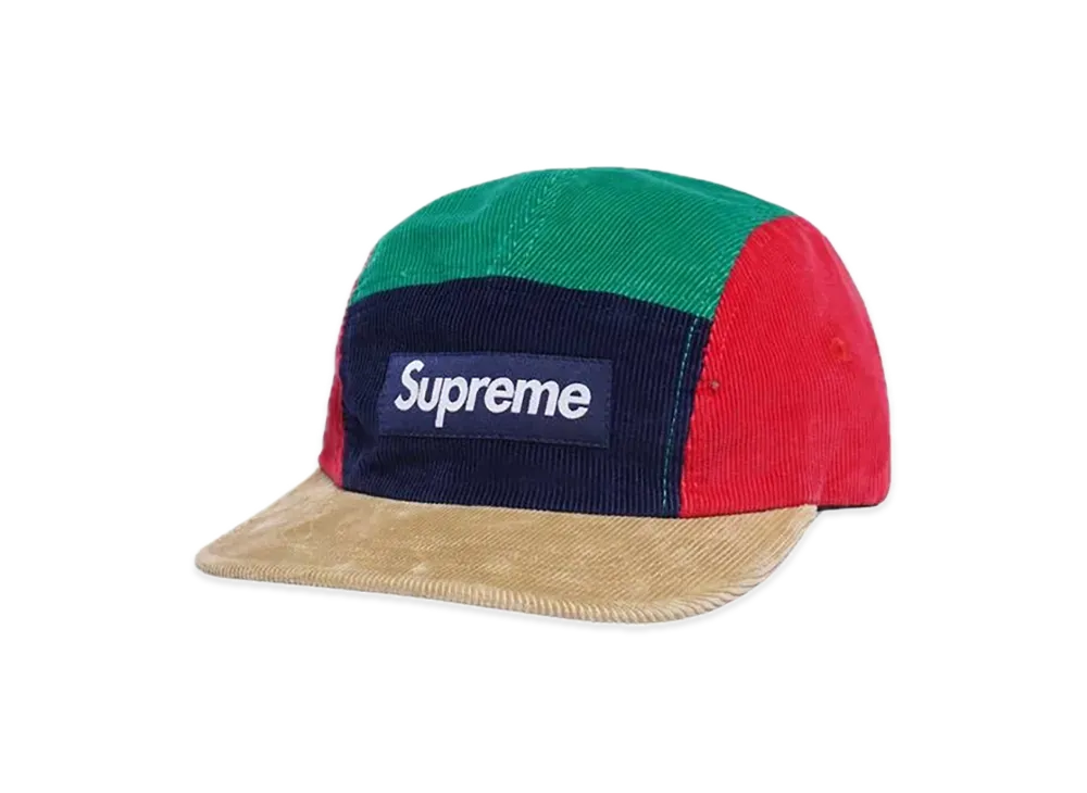 Supreme Corduroy Camp Cap "Multi" (23FW)