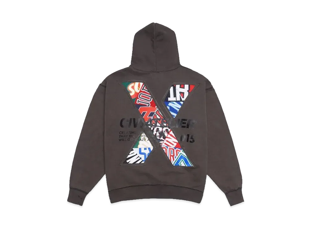 SNKRDUNK x SNKRDUNK CIVIATELIER 10TH ANNIVERSARY CHOICE IS YOURS NBA REMAKE HOODIE #015 "BLACK"
