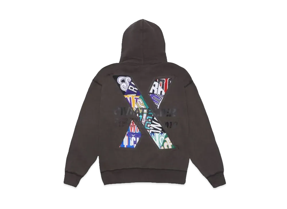 SNKRDUNK x CIVIATELIER 10TH ANNIVERSARY CHOICE IS YOURS NBA REMAKE HOODIE #019 "BLACK"