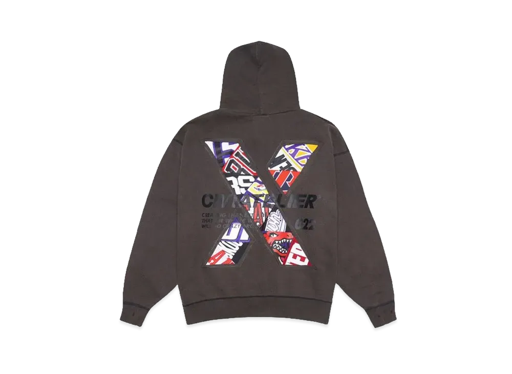 SNKRDUNK x CIVIATELIER 10TH ANNIVERSARY CHOICE IS YOURS NBA REMAKE HOODIE #022 "BLACK"